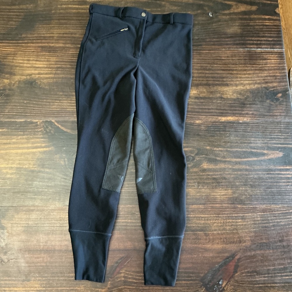 Tuff Rider English Womens Equestrian Pants Breeches Black 30